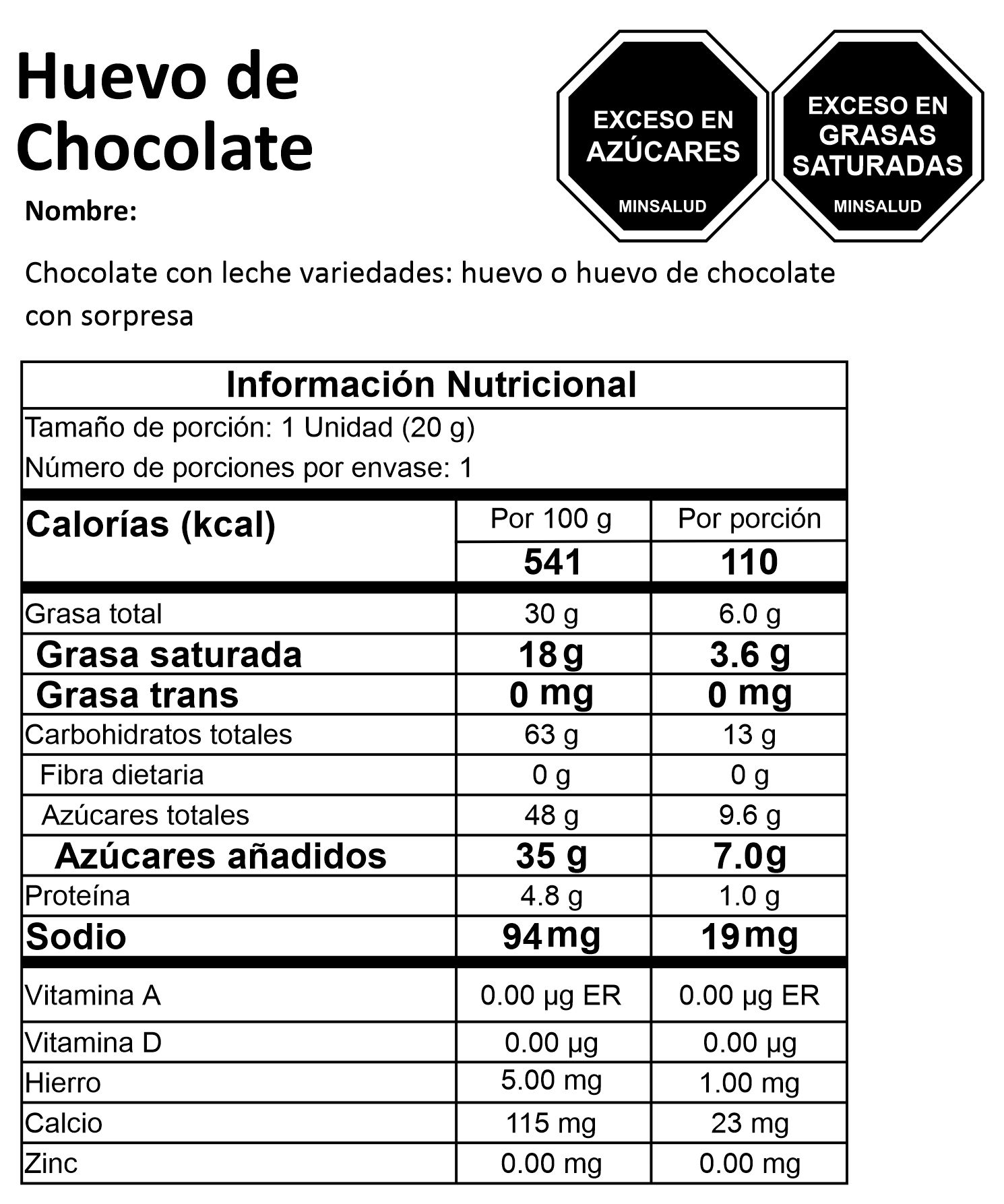 Huevo de Chocolate